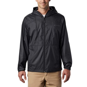 Pánské Bundy Columbia Flashback Windbreaker Černé TXBFRL456